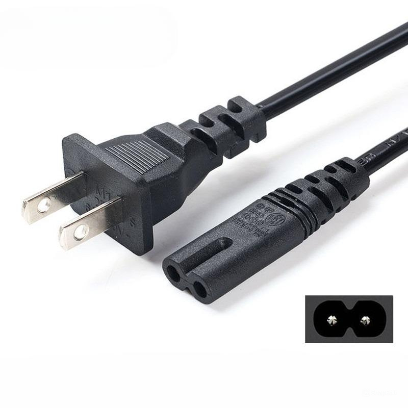 Dây nguồn SAA cổng số 8 dòng cao cấp 6A đến 10A dùng cho thiết bị điện tử có cổng size 1.5cm dài dây 1.5 mét