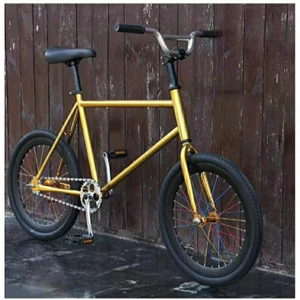 XE ĐẠP THỂ THAO NAM NỮ CỔ ĐIỂN Fixed Single Bánh _20inh Xích Hạt Đậu(LC.)