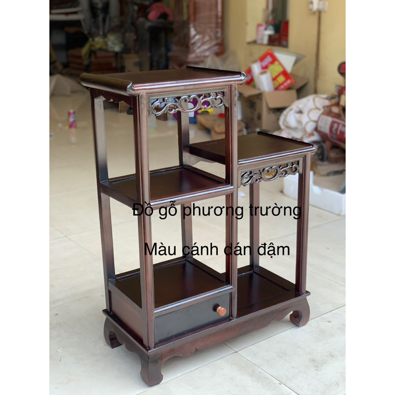 đôn nhị Sơn thùng gỗ lim , hương đá ngang 56 cao 80 sâu 26 ( giá 1 cái )