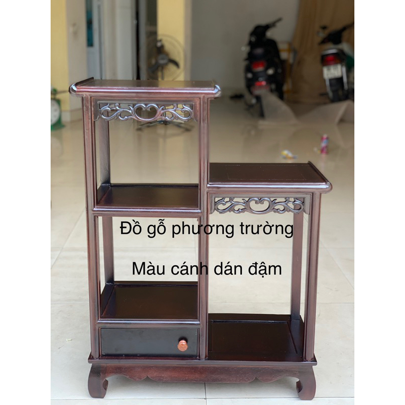 đôn nhị Sơn thùng gỗ lim , hương đá ngang 56 cao 80 sâu 26 ( giá 1 cái )