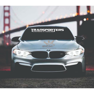 Tem dán trang trí chống nắng kính lái ô tô Transporter ( Tặng gạt dán)