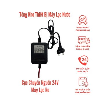 Cục Chuyển Nguồn bơm 24v Máy Lọc Nước - Adaptor Máy Phun Sương - Cục nguồn 24V thay cho mọi loại máy lọc RO