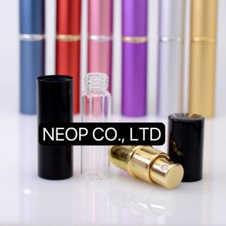 Lọ Thủy Tinh Bọc Nhôm Chiết Nước Hoa Mini 8ml Siêu Xinh có 7 màu