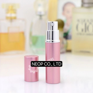Lọ Thủy Tinh Bọc Nhôm Chiết Nước Hoa Mini 8ml Siêu Xinh có 7 màu