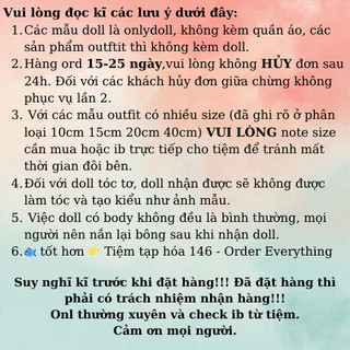 [ORD] Doll Chu Dực Nhiên, Tống Uy Long, Tiêu Vũ Lương, Bạch Kính Đình, Trần Triết Viễn, Trương Kiệt 10cm 20cm 40cm DO1
