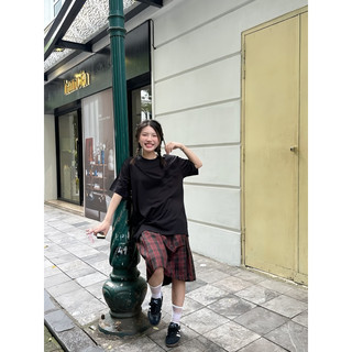 Áo Thun Unisex Trơn Form Oversize - Kraken Drk cotton 2c 250GSM