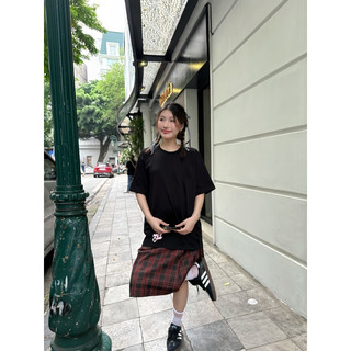 Áo Thun Unisex Trơn Form Oversize - Kraken Drk cotton 2c 250GSM