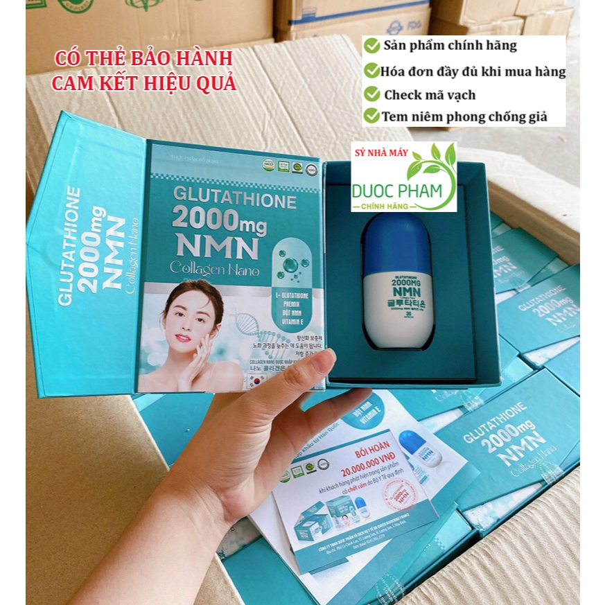 viên uống trắng da glutathione 2000mg Viên Uống Trắng Da Glutathione 2000mg viên uống glutathione 2000mg giúp  sạch nám, trắng da bật tông