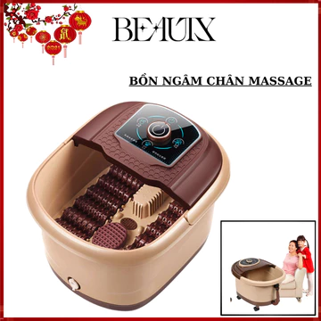 Bồn Ngân Chân Massage Thư Giãn Bồn Ngâm | Tự Làm Nóng Nước Có Sục Khí Máy Ngâm Chân Không Tự Động