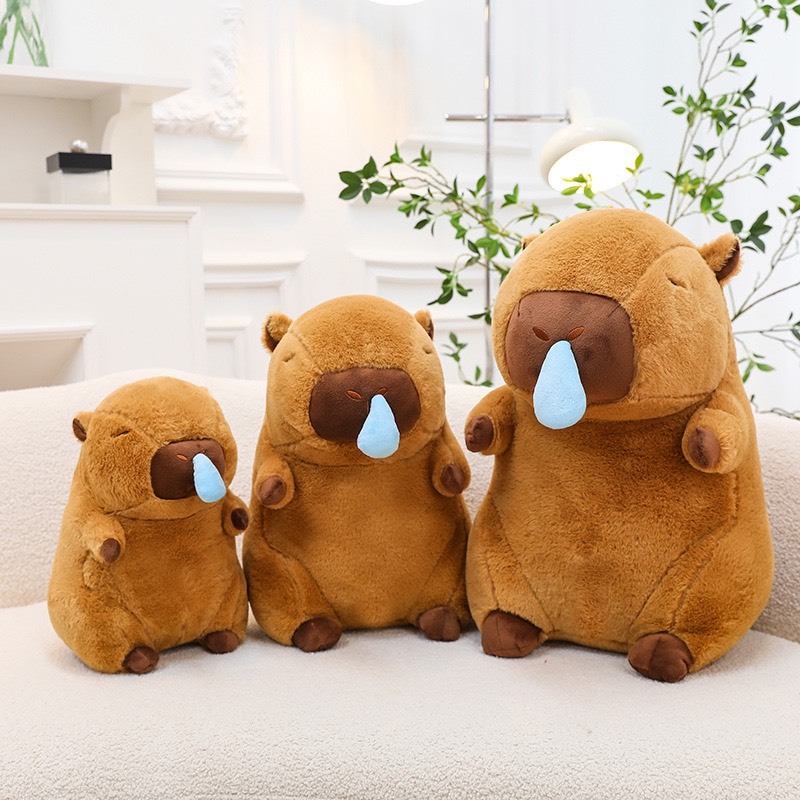 Gấu bông Capybara (Mũi rút) size 70cm/90cm, Mẫu gấu bông cao cấp - Free ship