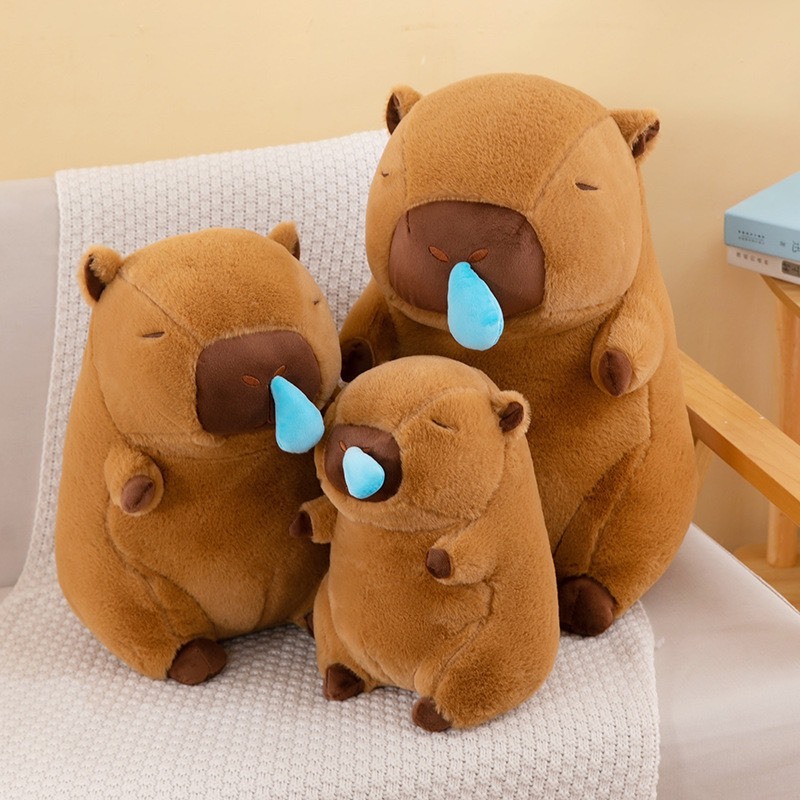 Gấu bông Capybara (Mũi rút) size 70cm/90cm, Mẫu gấu bông cao cấp - Free ship