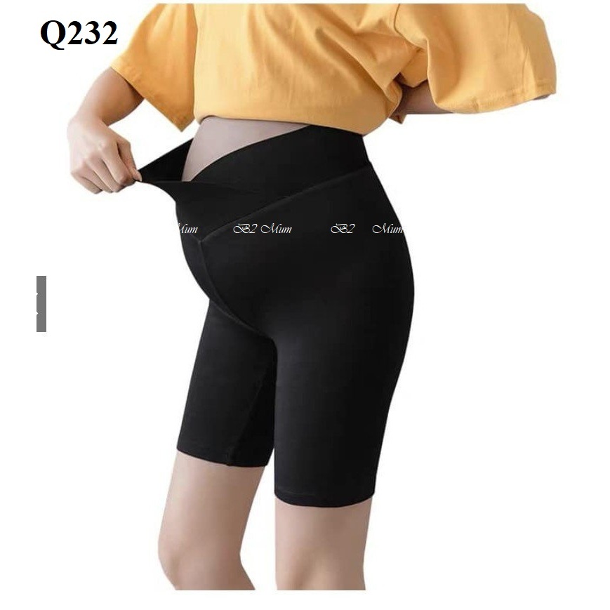Quần bầu Chất zip co giãn 4 chiều Q232 B2 MUM