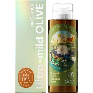 Nước tẩy trang DrCeutics Ultra-Mild/Soothing/Milky Olive Cleansing Water (310ml/480ml/500ml)