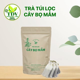 Cây Dòi (Cây bọ mắm) Loại Tím sấy khô  hổ trợ Thanh Nhiệt, Trừ Ho, Giảm Đau Họng - Hàng công ty Thảo Dược Việt