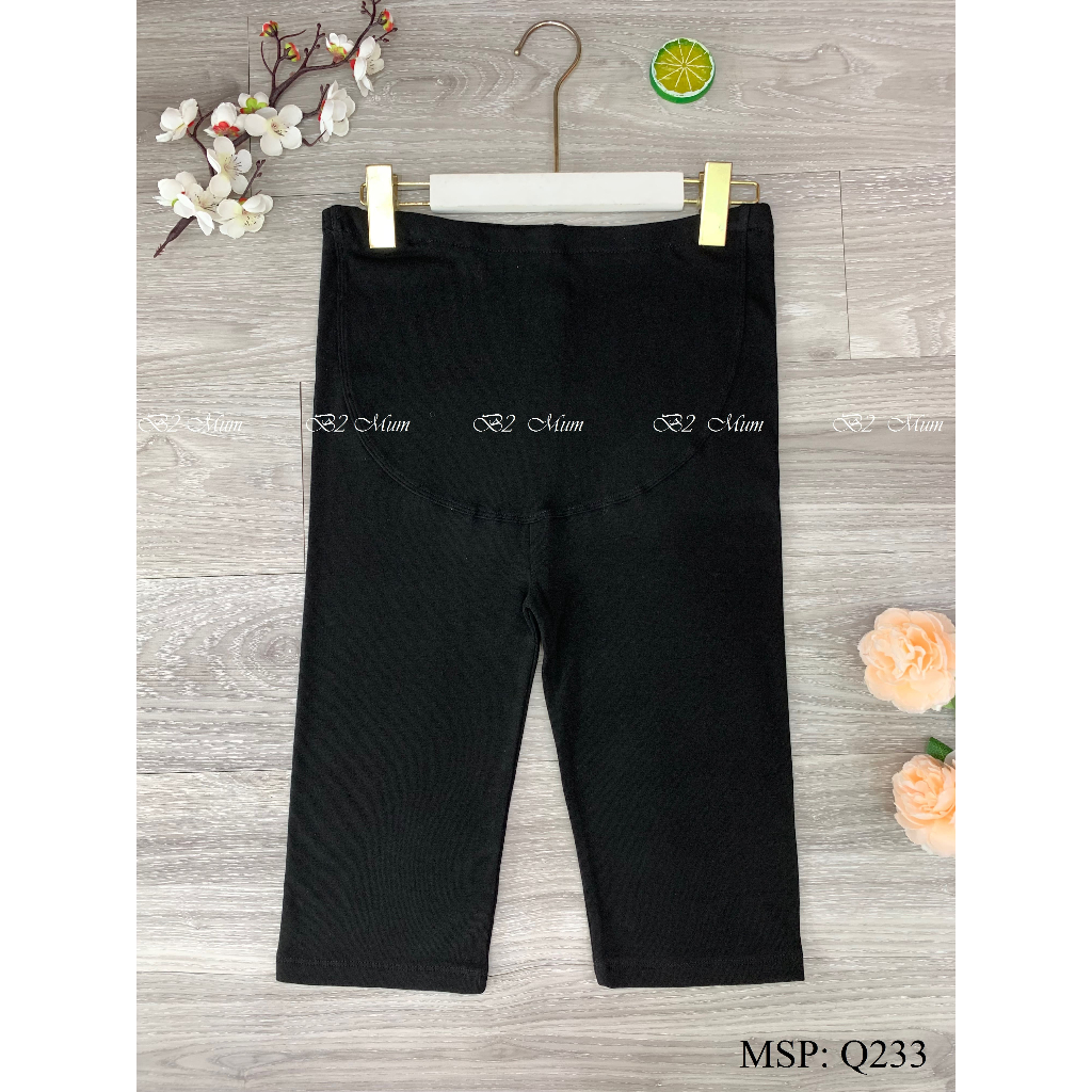 Quần bầu Chất zip co giãn 4 chiều Q233 B2 MUM