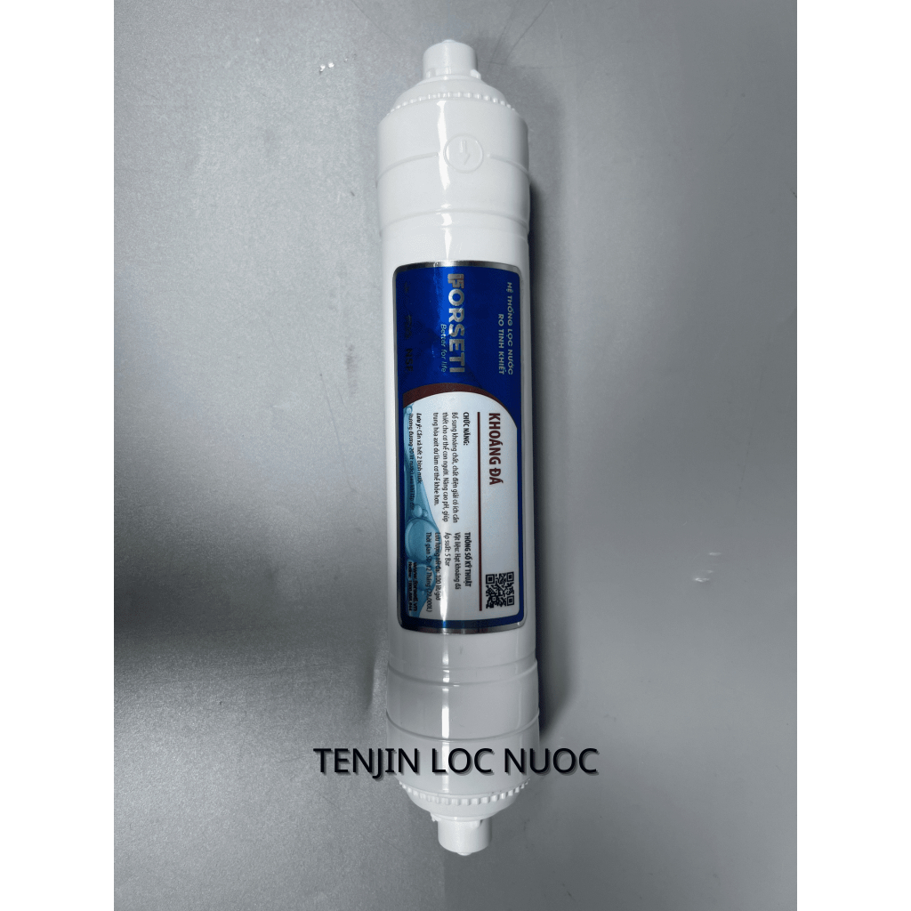 Combo 3 Lõi Lọc Chức Năng FORSETI Gồm Carbon T33 + Khoáng Đá + Nano Silver Giúp Tạo Vị, Bổ Sung Khoáng Chất, Diệt Khuẩn