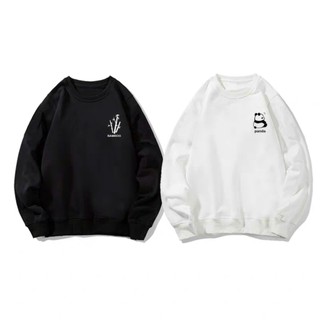 Áo sweater hoodie đôi mùa đông  Bamboo Panda form rộng unisex chất liệu cotton nỉ bông L66 [A053]