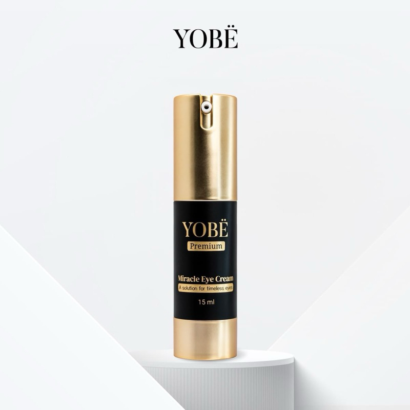 Kem Dưỡng Mắt Sáng Da Mờ Quầng Thâm Cao Cấp Yobe 15mL [Chính Hãng]
