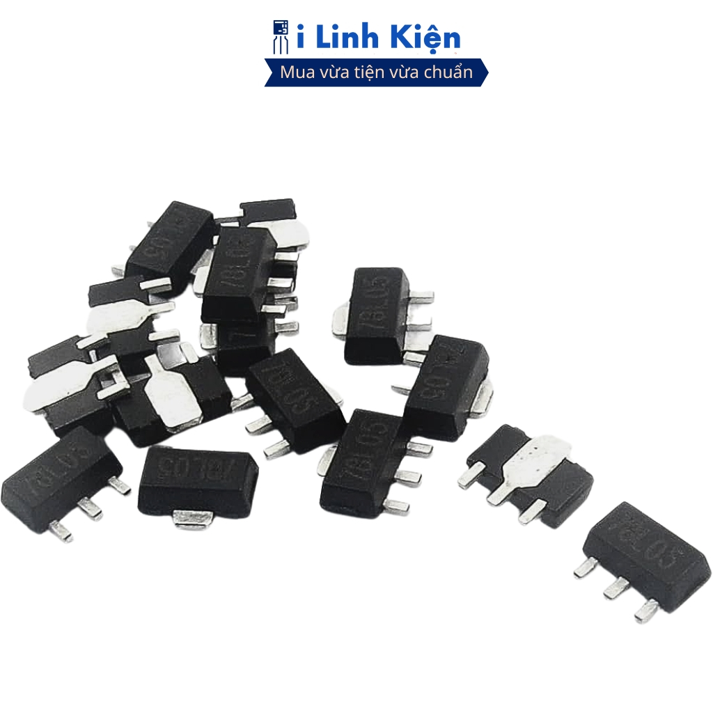 Ic nguồn 78L12 0.1A 12V SOT-89 chính hãng Ilinhkien