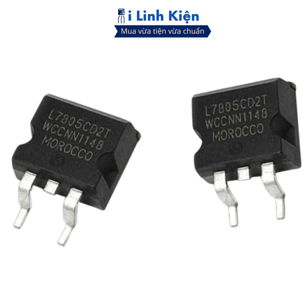 L7805CD2T IC ổn áp 5V 1A TO-263 chính hãng ST chất lượng cao Ilinhkien