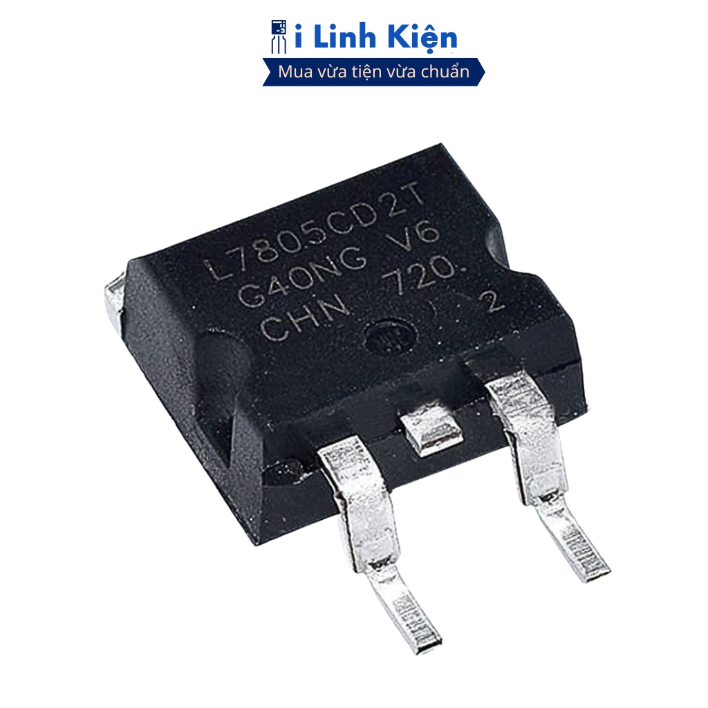 L7805CD2T IC ổn áp 5V 1A TO-263 chính hãng ST chất lượng cao Ilinhkien