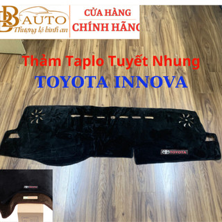 Toyota Innova- Thảm taplo tuyết nhung mịn cao cấp Toyota Innova đời 16-22, Innova Cross 23-25 bảo vệ taplo