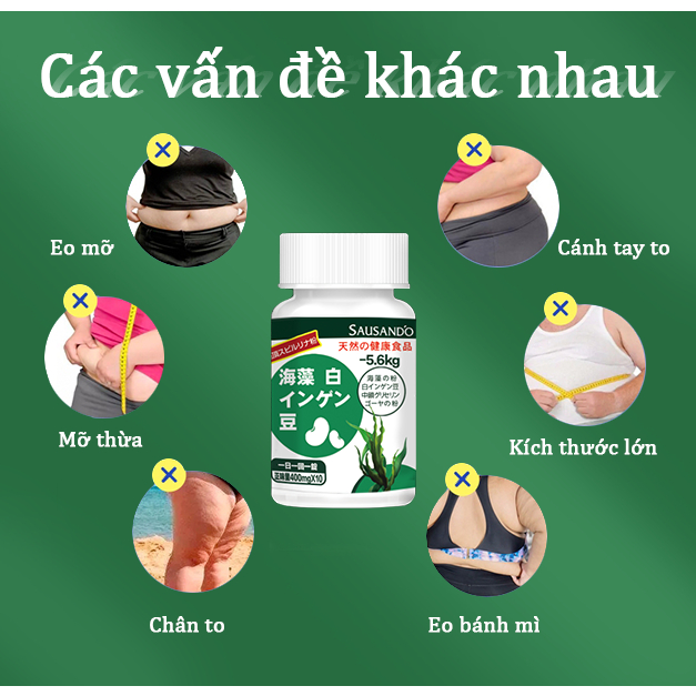 SAUSANDO Trà giảm cân chính hãng, detox nhanh chóng, an toàn, giảm cân hiệu quả, thành công giảm 5-10 kg