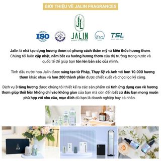 Tinh dầu nước hoa JALIN - Saccharine - Giúp làm thơm phòng, làm sạch không khí, thư giãn, giảm căng thẳng