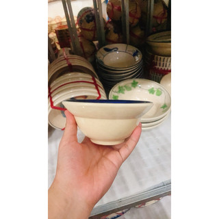 Bộ Chén Dĩa Tô Bắt Chỉ Xanh Nam Bộ Hàng Cao Cấp - Dành Cho 4 Người - Gốm Lái Thiêu Xưa Cho Người Hoài Niệm - Gốm Nam Bộ