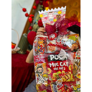 [SIÊU TO 1M] Bó Kẹo Khổng Lồ Handmade Đáng Yêu - bó hoa bánh kẹo làm quà tặng sinh nhật, quà trung thu, 1/6, 20/10, 14/2
