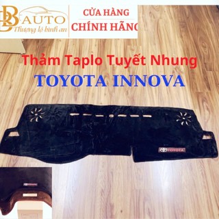 TOYOTA INNOVA - Thảm taplo ô tô Toyota Innova đời 2016-2022, Innova Cross 2023-2025 chất liệu tuyết nhung mịn cao cấp