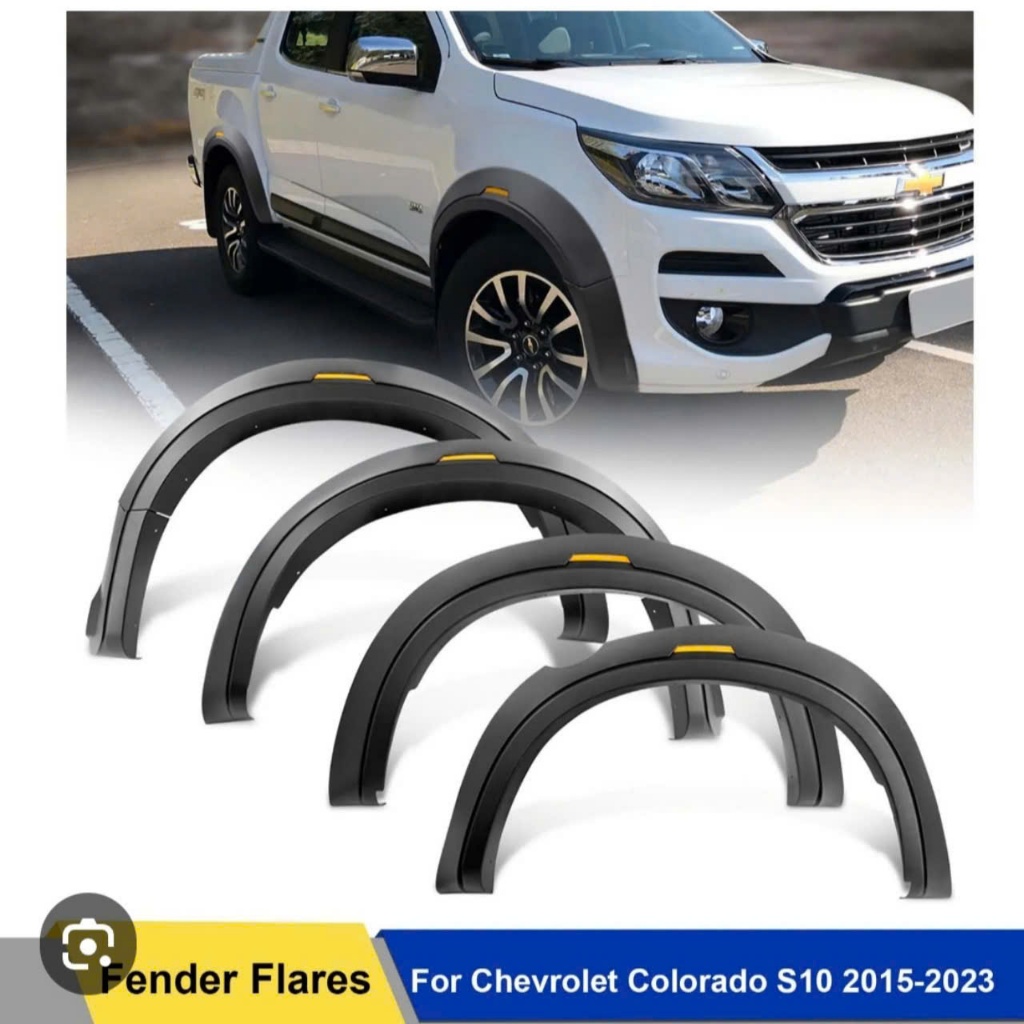 Bộ Ốp Cua Lốp xe Colorado 2016-2023, Các mẫu cua lốp đinh,phản quang bản to và nhỏ