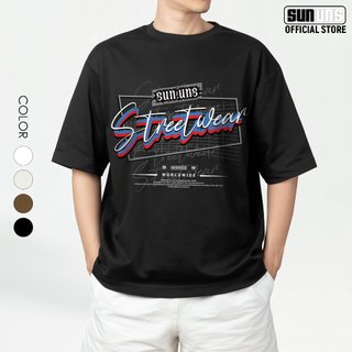 Áo Phông Local Brand Nam Nữ Unisex SUN Cổ Tròn Tay Ngắn Oversize 100% Cotton Áo Thun Nam Nữ Mã SUN24