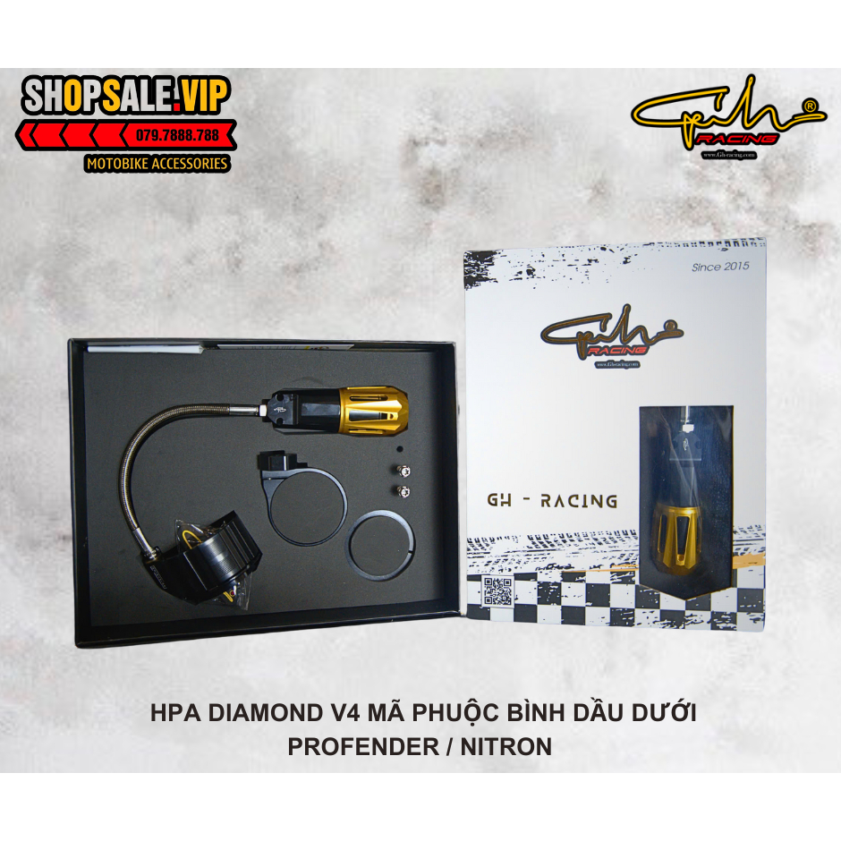 HPA DIAMOND V4 GH-RACING PHUỘC BÌNH DẦU DƯỚI PROFENDER / NITRON ...