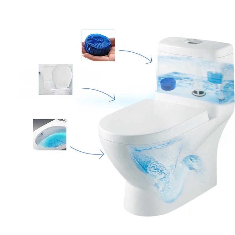 Set 10 Viên thả bồn cầu khử mùi hôi, tẩy mảng bám