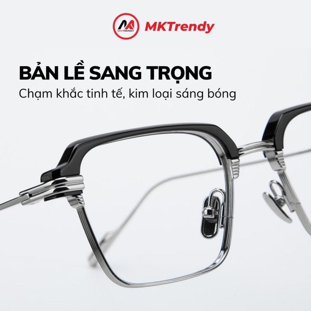 Kính lão viễn thị MKTRENDY cho người già lớn tuổi đọc sách báo gọng đổi màu chống ánh sáng xanh chống tia UV X10