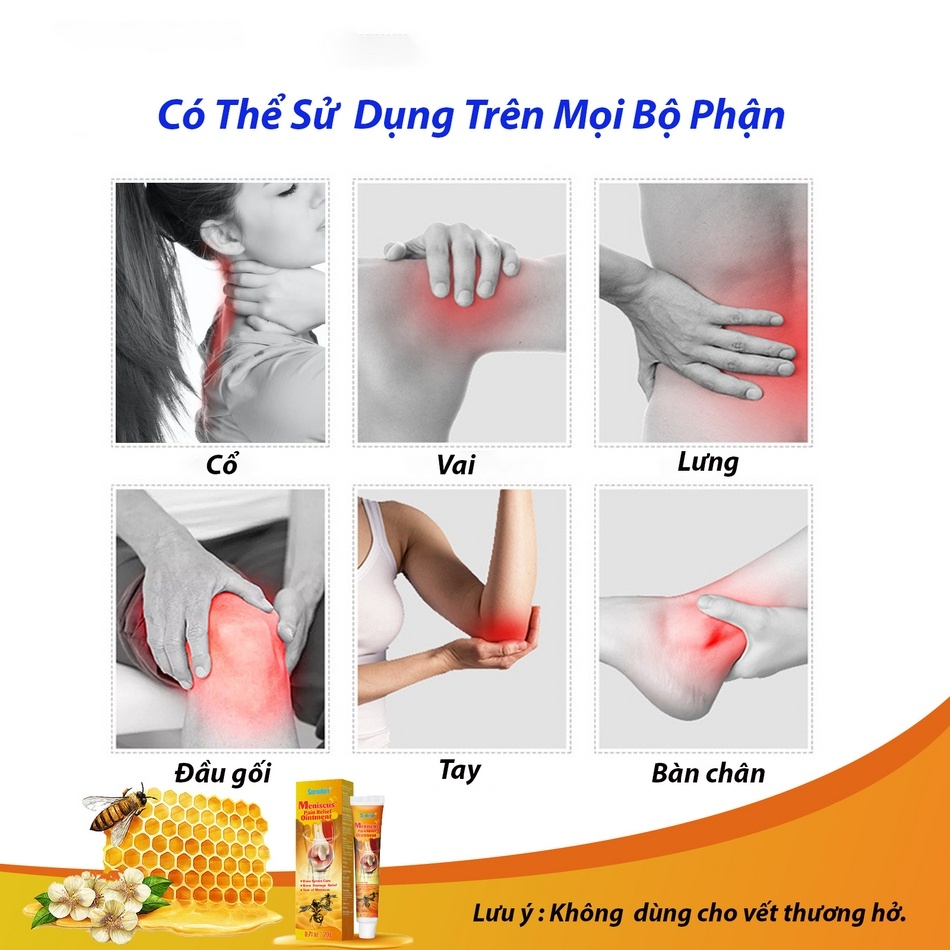 Gel massage SUMIFUN, giảm đau lưng, đau nhức đầu gối, đau vai gáy, đau khớp, đau cơ, bong gân, bầm tím và sưng tấy