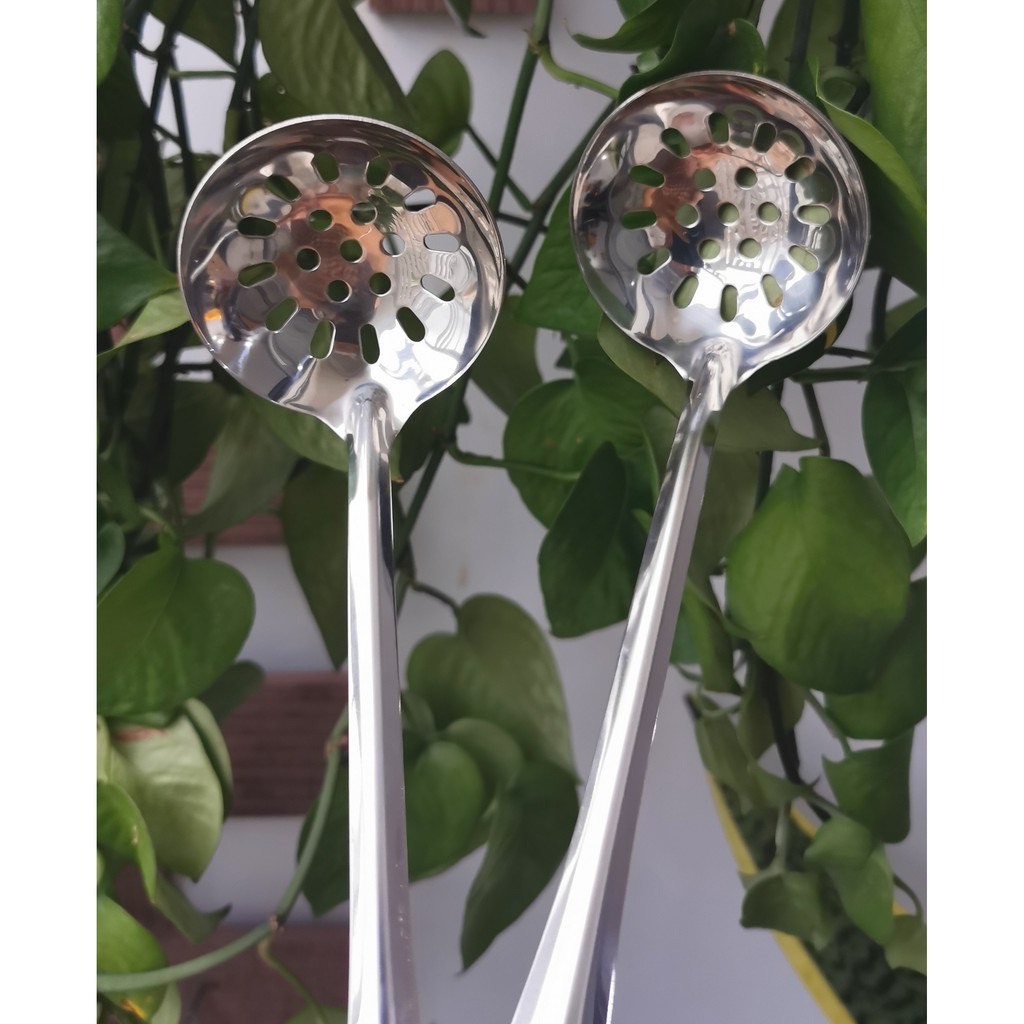 Vá Múc Canh - Muôi Canh Vớt Thức Ăn Inox 7cm