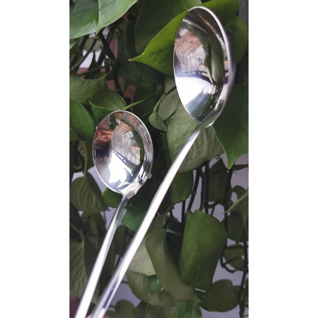 Vá Múc Canh - Muôi Canh Vớt Thức Ăn Inox 7cm