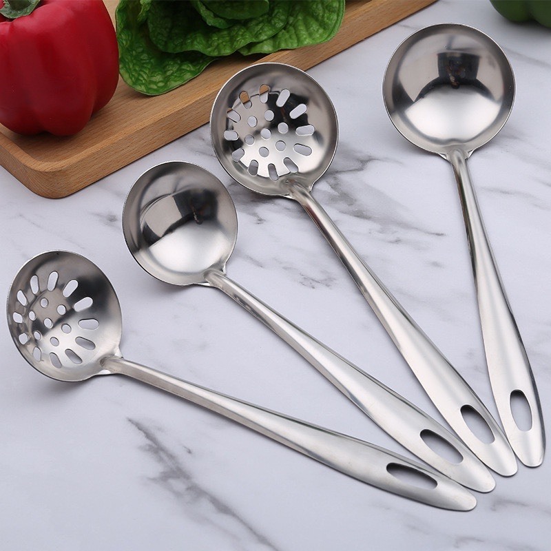 Vá Múc Canh - Muôi Canh Vớt Thức Ăn Inox 7cm