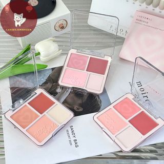 [JUDYDOLL] Phấn Má Hồng Judydoll Kèm Highlight Hiệu ứng Trái tim BLUSH & HIGHLIGHT PALETTE 9g