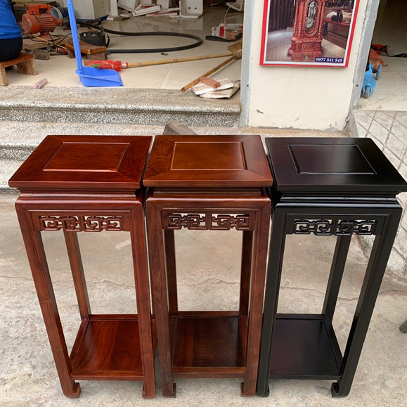 đôn gỗ hương đá mặt 30 cao 40,50,60,70,80
