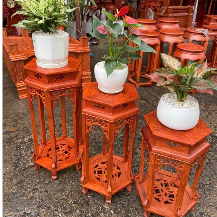 đôn gỗ hương đá mặt 30 cao 40,50,60,70,80