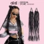 Tóc Giả Tết HipHop Mix 11 Tết Đen (Giá 1 bên) phong cách Cá Tính Qiqishop