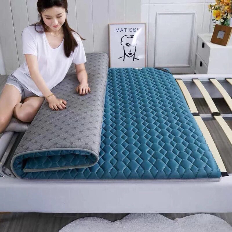 Nệm topper trải sàn dày 3cm hàng nhập khẩu cao cấp nằm chống đau mỏi ...