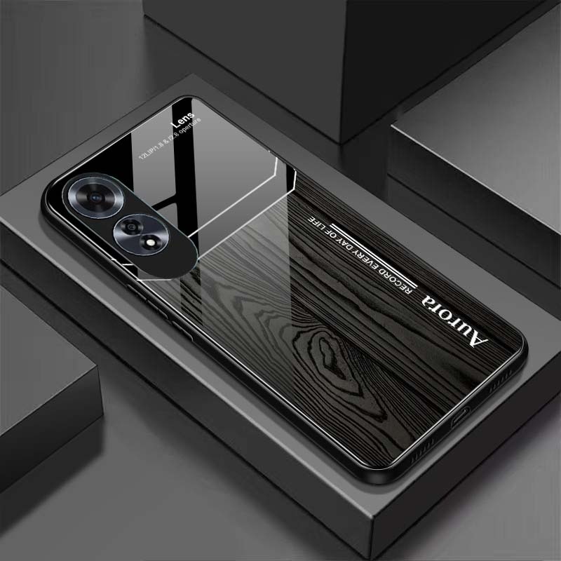 Ốp Lưng OPPO A60 Mặt Lưng Kính Cường Lực Sáng Bóng