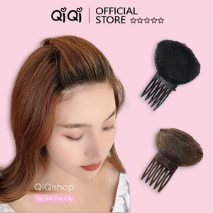 Độn phồng mái tròn làm cho mái tóc được bồng bềnh và đẹp hơn QiQiShop