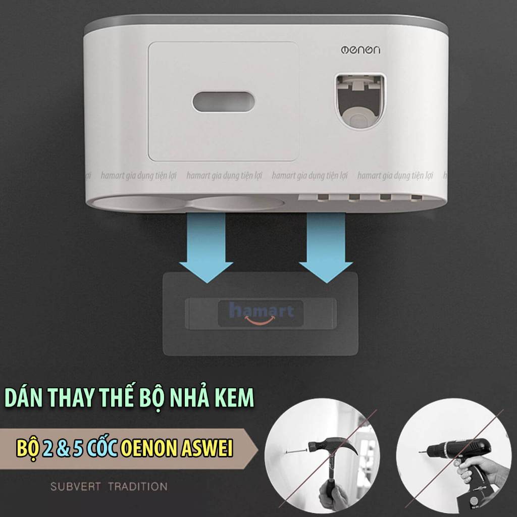 Dán Thay Thế Kệ Để Dao Kéo Nhà Bếp Ecoco Bộ Nhả Kem 3 4 Cốc Để Đồ Tắm Giá Treo Chậu Thau Treo Tường | BigBuy360 - bigbuy360.vn