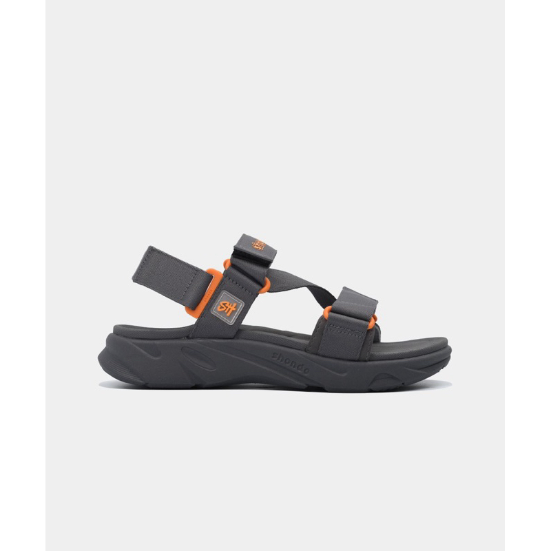 Ảnh Giày Shondo sandals Nam Nữ F8M2222 xám đậm 1