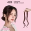 Tóc mái giả dài xoăn nhẹ. Tóc kẹp phồng 2 bên giống tóc thật.